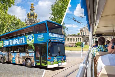Dresde: tour en autobús turístico de 1 día con paradas libres