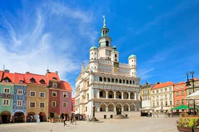 Från Warszawa: Dagsutflykt med lunch till Poznan i liten grupp