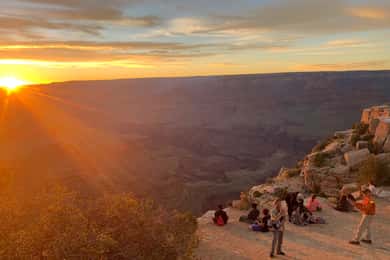 Grand Canyon National Park: Geführte Sunset Hummer Tour