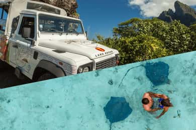 Bora Bora by Land and Sea: 4WD Safari and Snorkel
