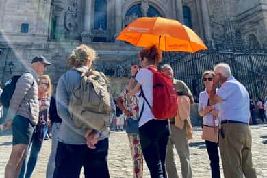 Vandring i gamlebyen i en liten gruppe