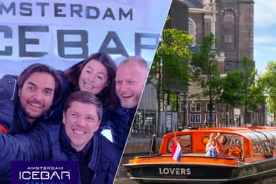 Amsterdam: Canal Cruise and Entrance to Xtracold Icebar