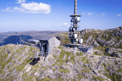 Round-Trip Ulriken Cable Car Ticket