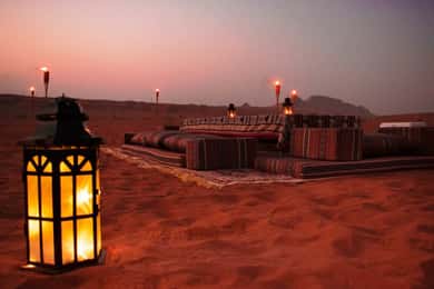 Mleiha-woestijnsafari met sandboarden, sterrenkijken en diner