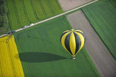 Warschau: Heißluftballonfahrt und Besuch des Tykocin oder Narew NP