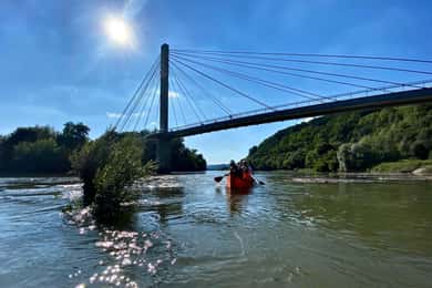 Fantástico circuito en canoa