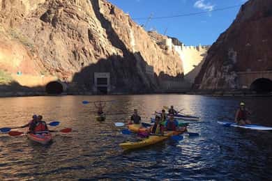 Las Vegas: Hoover Dam en Colorado River-kajaktour van een hele dag