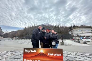 Mt Fuji : 10 hours Private Tour in Luxury Private Car
