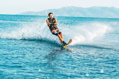 Super Paradise Beach : Expérience de ski nautique