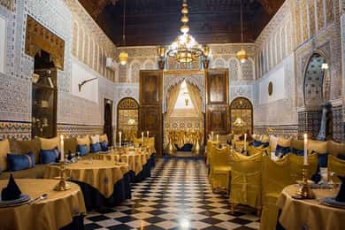 Marrakech: Jantar Show no Restaurante Dar Essalam