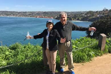 A visita a La Jolla