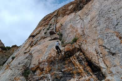 Tinos: Experiência de escalada no monte Exomvourgo