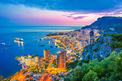 Monaco og Monte-Carlo by Night med privat chauffør/guide