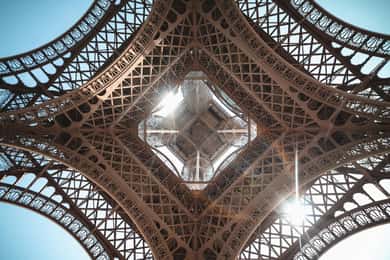 Elevador da Torre Eiffel 2º andar e acesso à Cimeira