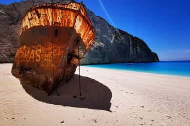Zakynthos: frühmorgens Schiffswrack, Blaue Höhlen und Aussichtspunkt