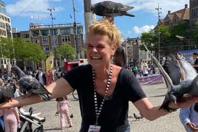 Amsterdam: City Tour in German