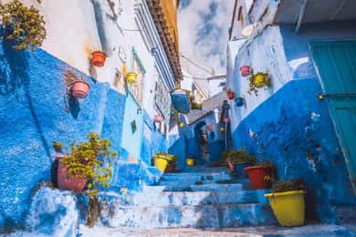 Au départ de Marrakech : circuit de 4 jours « Villes impériales et Chefchaouen »
