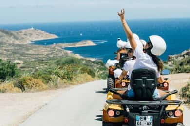 Calvi : 2 heures de quad entre mer et montagne