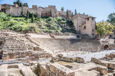Romersk teater og omvisning i Alcazaba