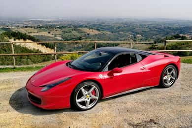 Maranello: Testkörning av Ferrari 458