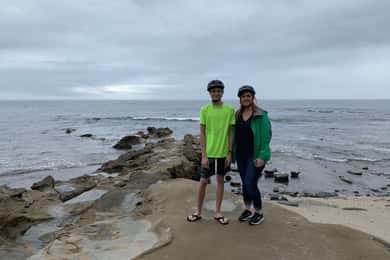 San Diego: excursão guiada de bicicleta elétrica por La Jolla ao Monte Soledad
