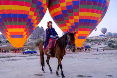Goreme: excursão a cavalo ao nascer do sol