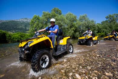 From Antalya - Side - Kemer: Quad Safari Tour