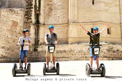 Malaga:Segway Tour Gibralfaro Castle, Bullring and Port