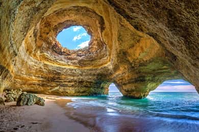De Lagos: Cruzeiro panorâmico às grutas de Benagil e Carvoeiro