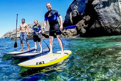 Gran Canaria: Lección de Stand-Up Paddle y Excursión de Snorkel