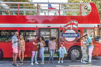 Santiago: Bilhete de um dia para o ônibus hop-on hop-off com audioguia
