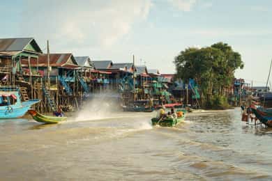 Au départ de Siem Reap : Tour en bateau du village flottant de Kampong Phluk