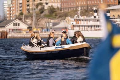 Centro de Gotemburgo: Tour en barco eléctrico autoconducido