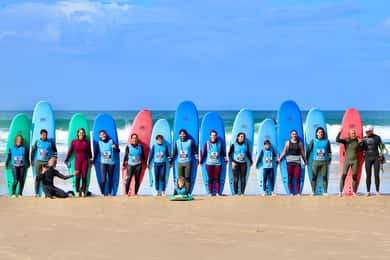 2H Surf or Bodyboard lessons at Lacanau Océan