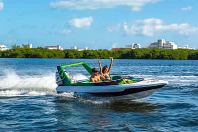 Cancún: Aventura na selva e passeio de barco