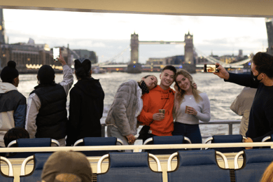 London: Hop-On-Hop-Off 2-Tages-Sightseeing-Pass für die Themse