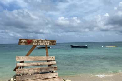Cartagena: Barù Island Playa Blanca with Lunch ALL INCLUSIVE