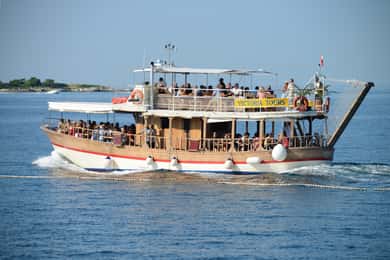 Ab Poreč: Bootstour zum Limski-Kanal, nach Rovinj und Vrsar