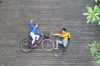 Explore la jungla de Bangkok en bicicleta, kayak y bote - grupo pequeño