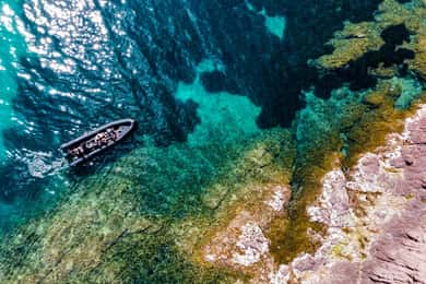 Cannes : Tour en bateau pneumatique des criques pittoresques