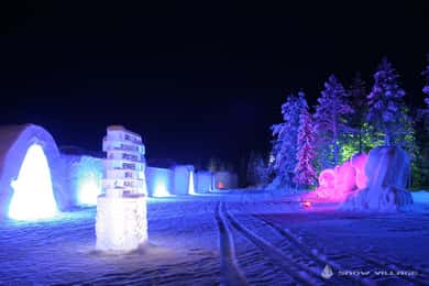 Levi: Snow Village guidet tur