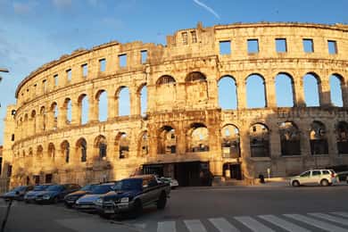 Pula: Historiska platser: Guidad rundvandring