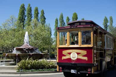 Napa Valley: Vinprovning med utomhusvagn & lunch