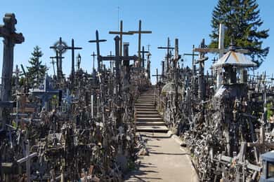 De Riga: excursão só de ida a Vilnius com paragens turísticas