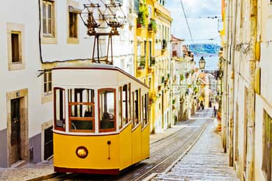 De Portimão ou Albufeira: Passeio guiado de um dia inteiro a Lisboa