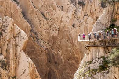Desde Málaga: Excursión de un día al Caminito del Rey en autobús
