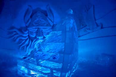 Levi: Snescootertur til Snow Village