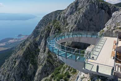 Von Makarska aus: Biokovo Naturpark Geführte Tour mit Skywalk