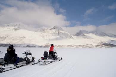 Tromsø: Lyngen Alps Snowmobile Safari