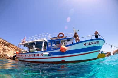 St Paul's Bay: Comino, Blue Lagoon, Gozo, & Caves Boat Tour